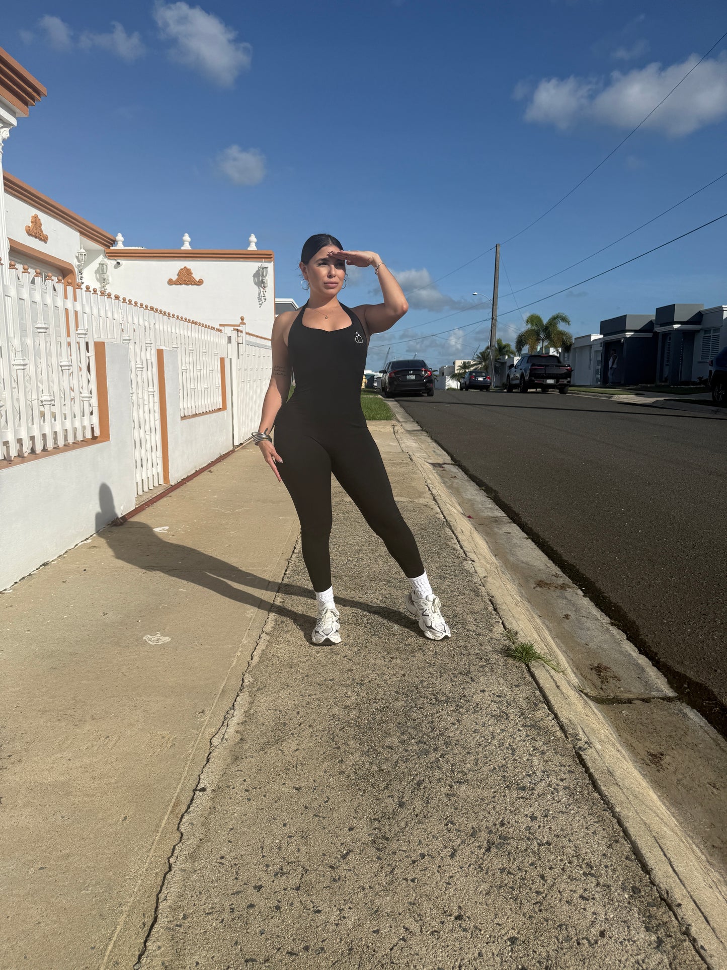 Black skinny Jumpsuit