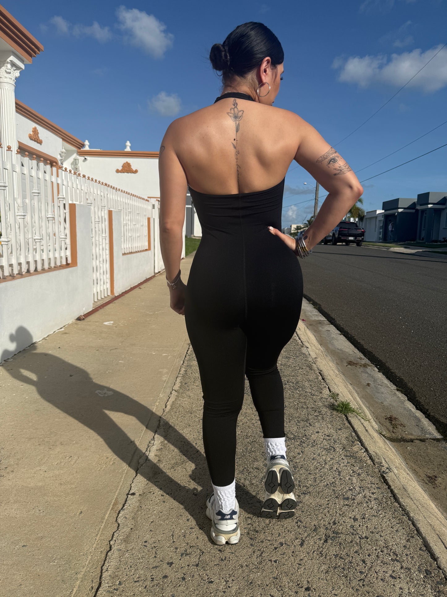 Black skinny Jumpsuit