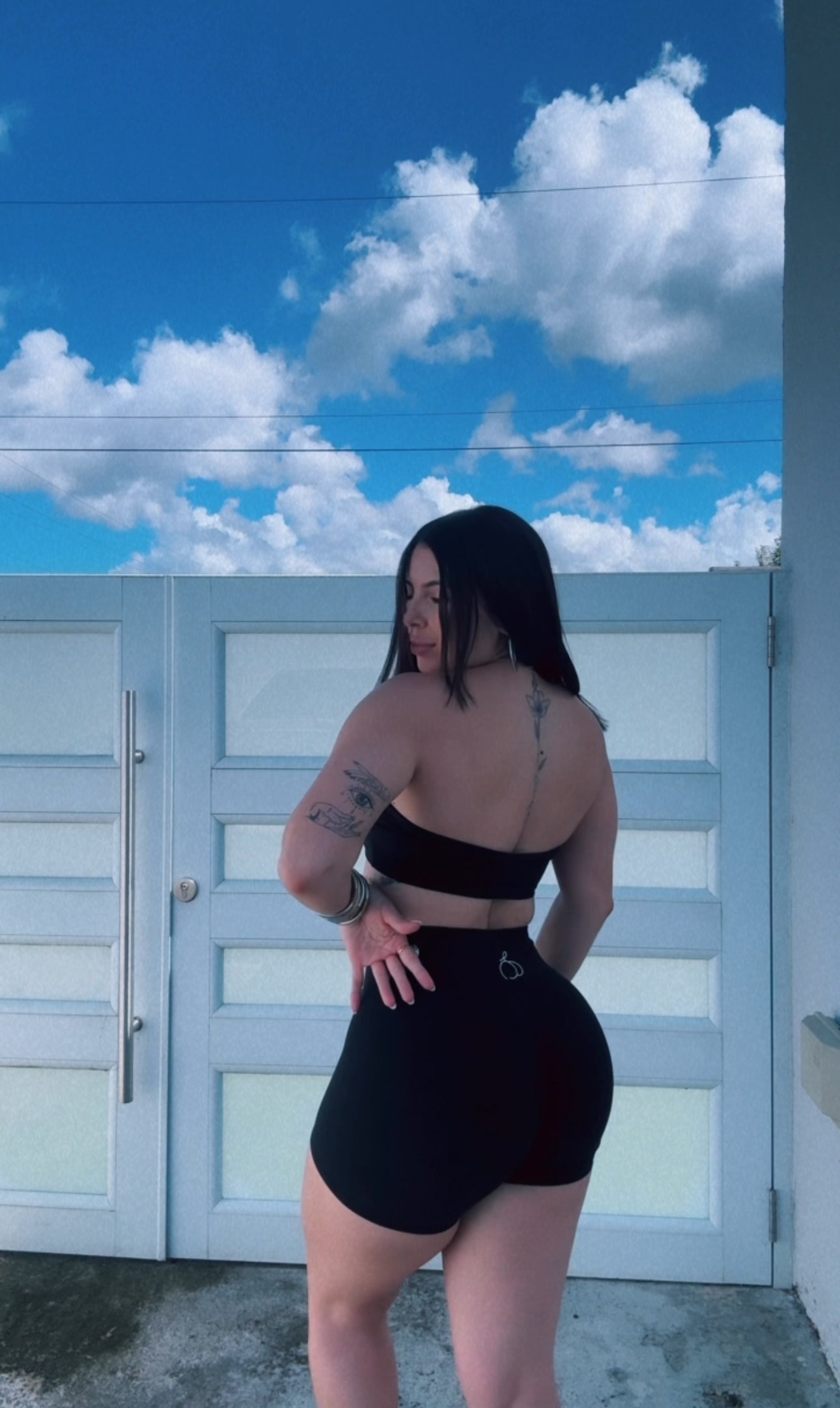 Sexy Black Tube Set