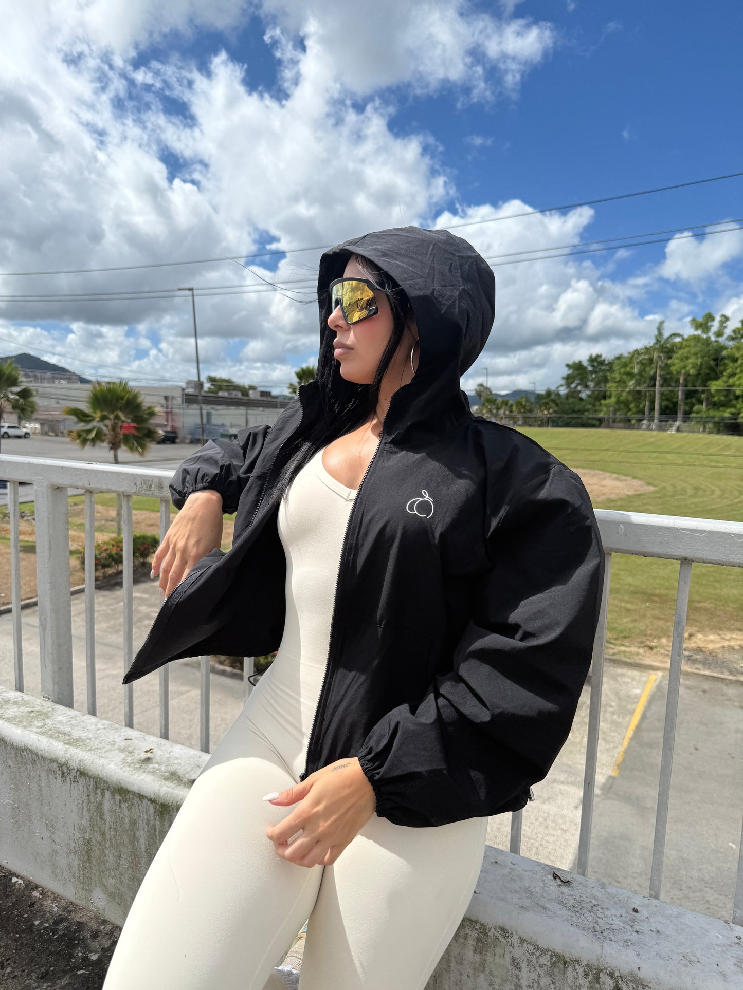 Blackest Black Peachy Jacket