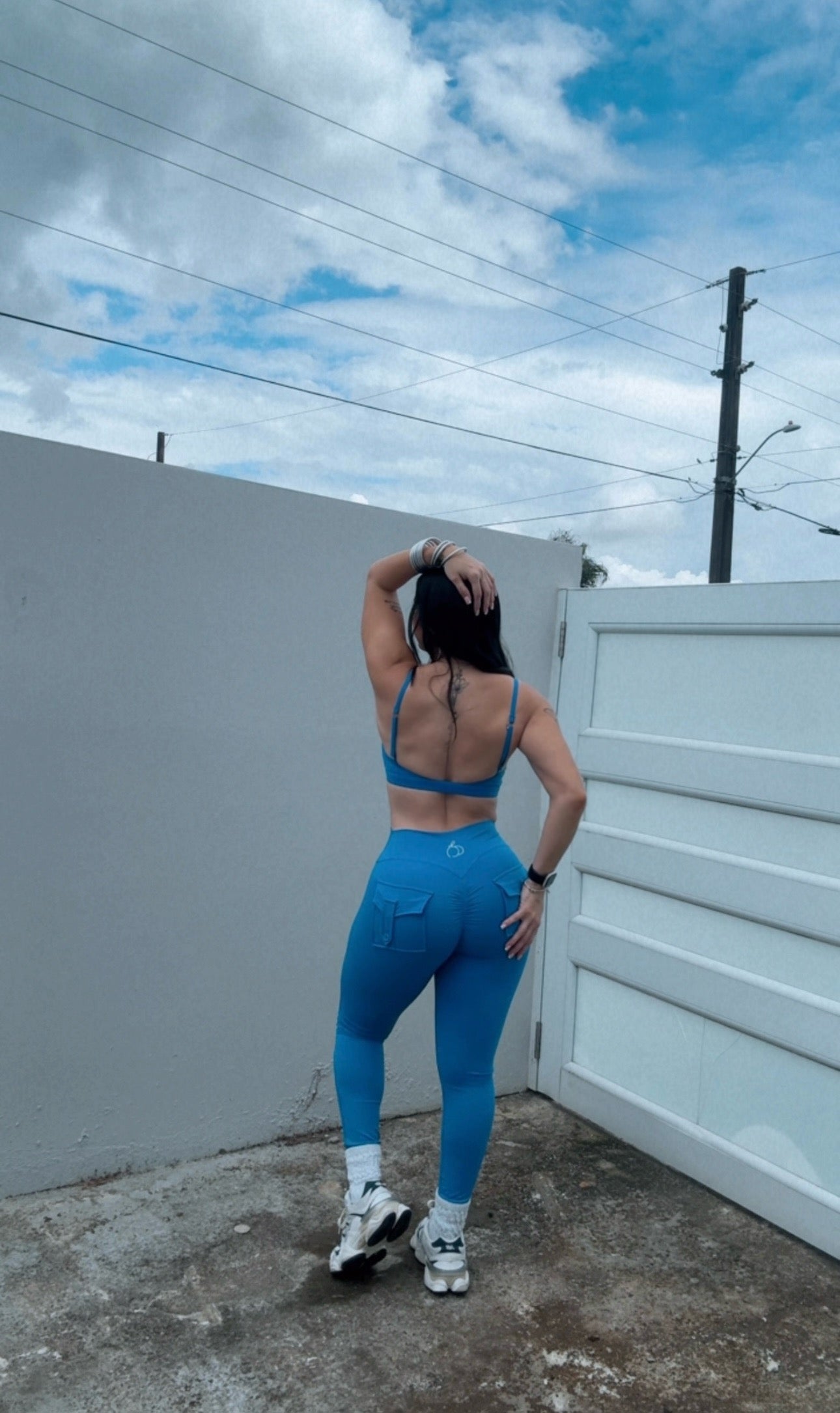Sky blue set